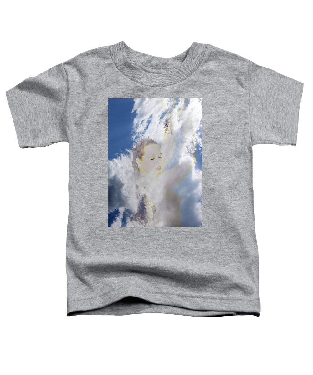Nymph Toddler T-Shirt featuring the photograph Cloud Dancer by Richard Henne