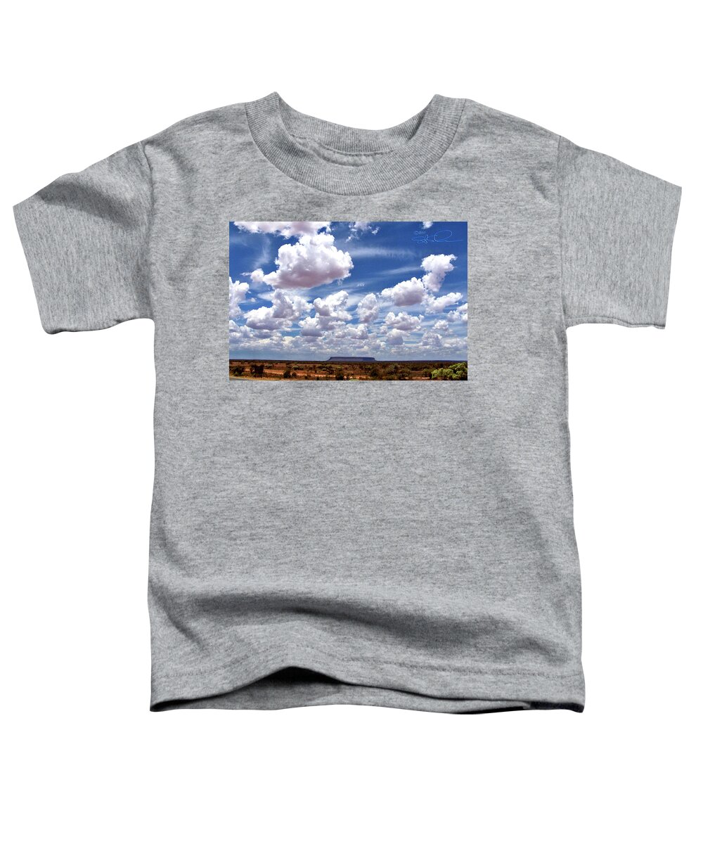 Outback Toddler T-Shirt featuring the photograph Conner's Rock by S Paul Sahm