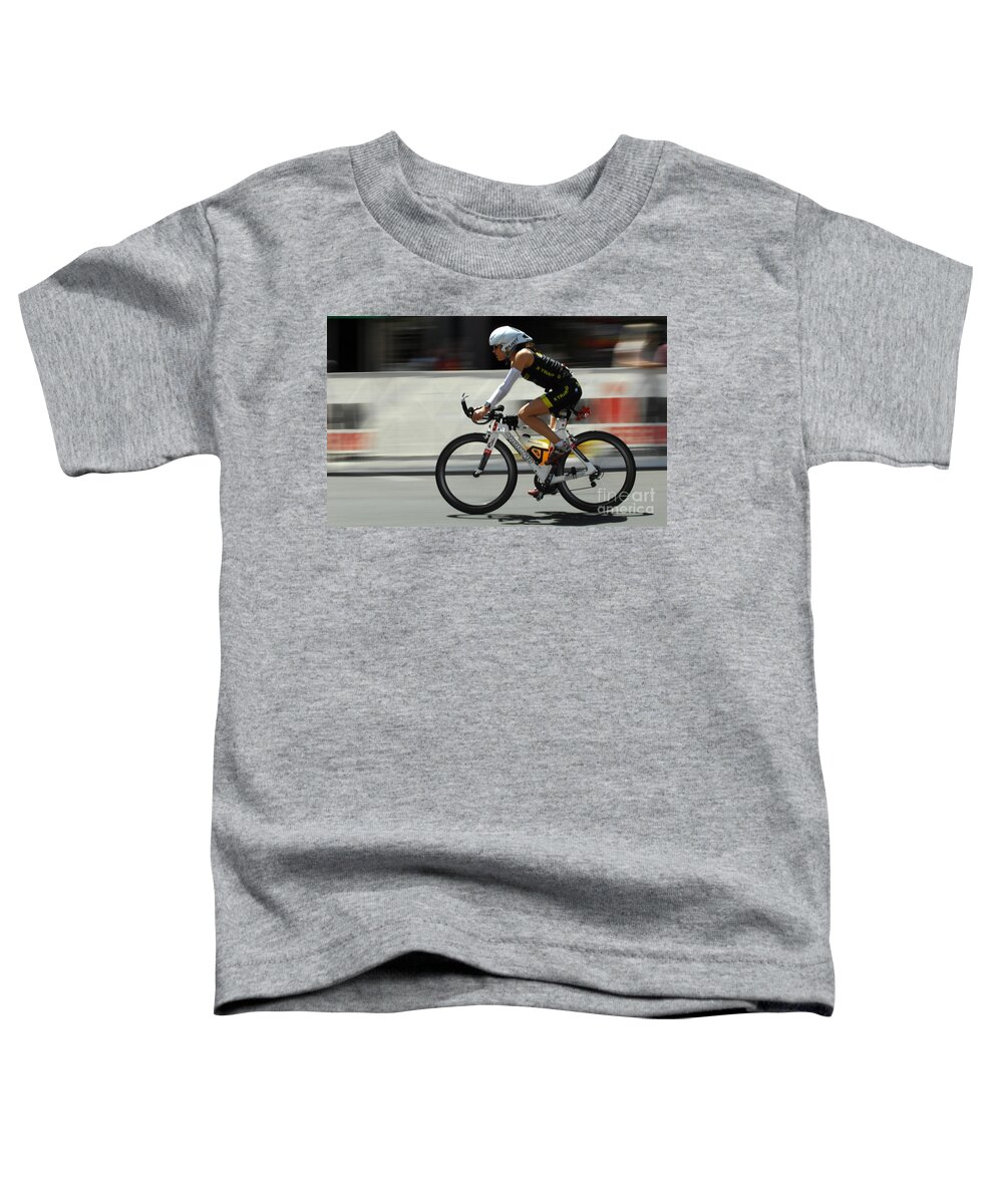 Ironman Toddler T-Shirt featuring the photograph Ironman 2012 Flying By by Bob Christopher