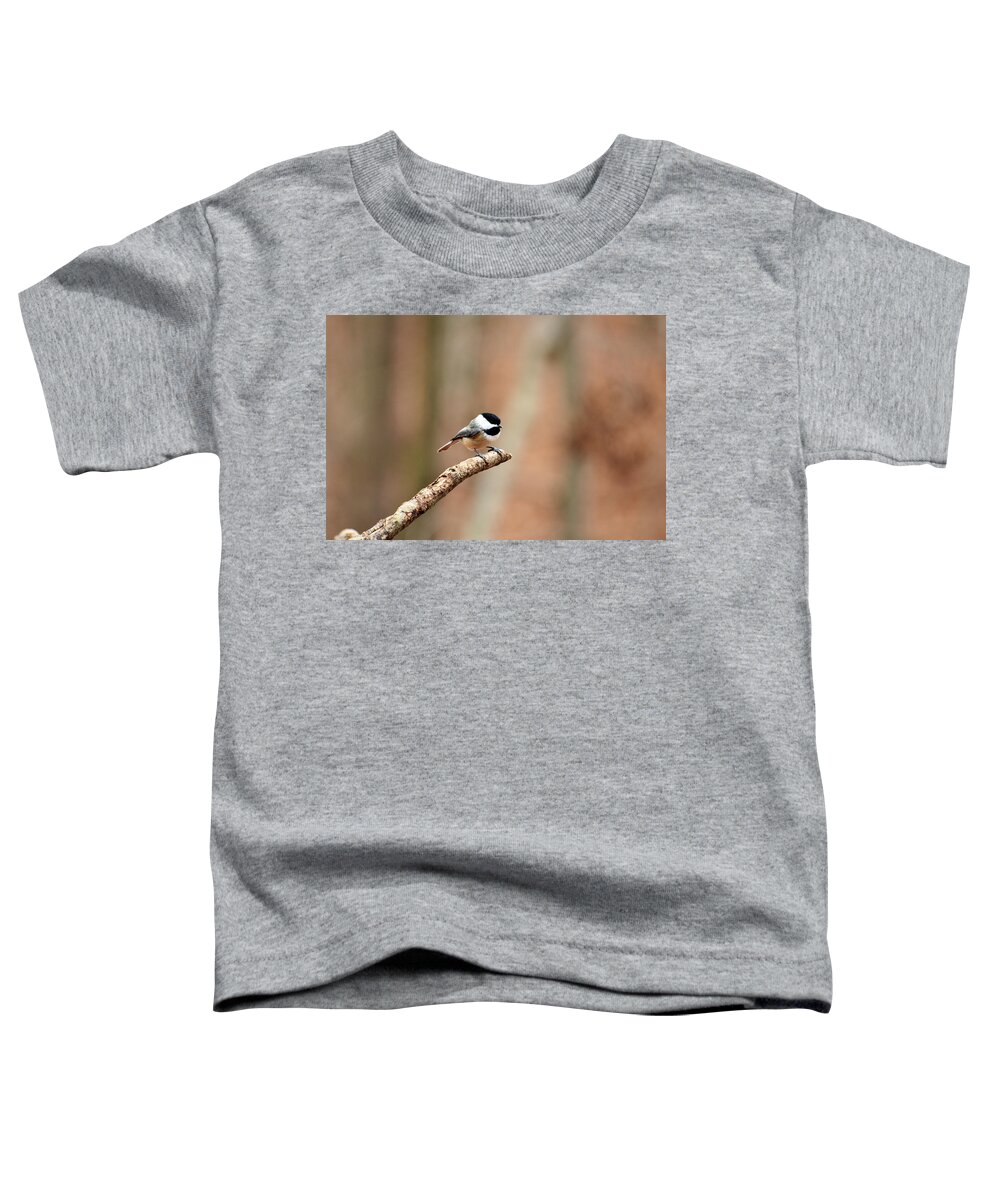 Bird Toddler T-Shirt featuring the photograph Out On A Limb by Lori Tambakis