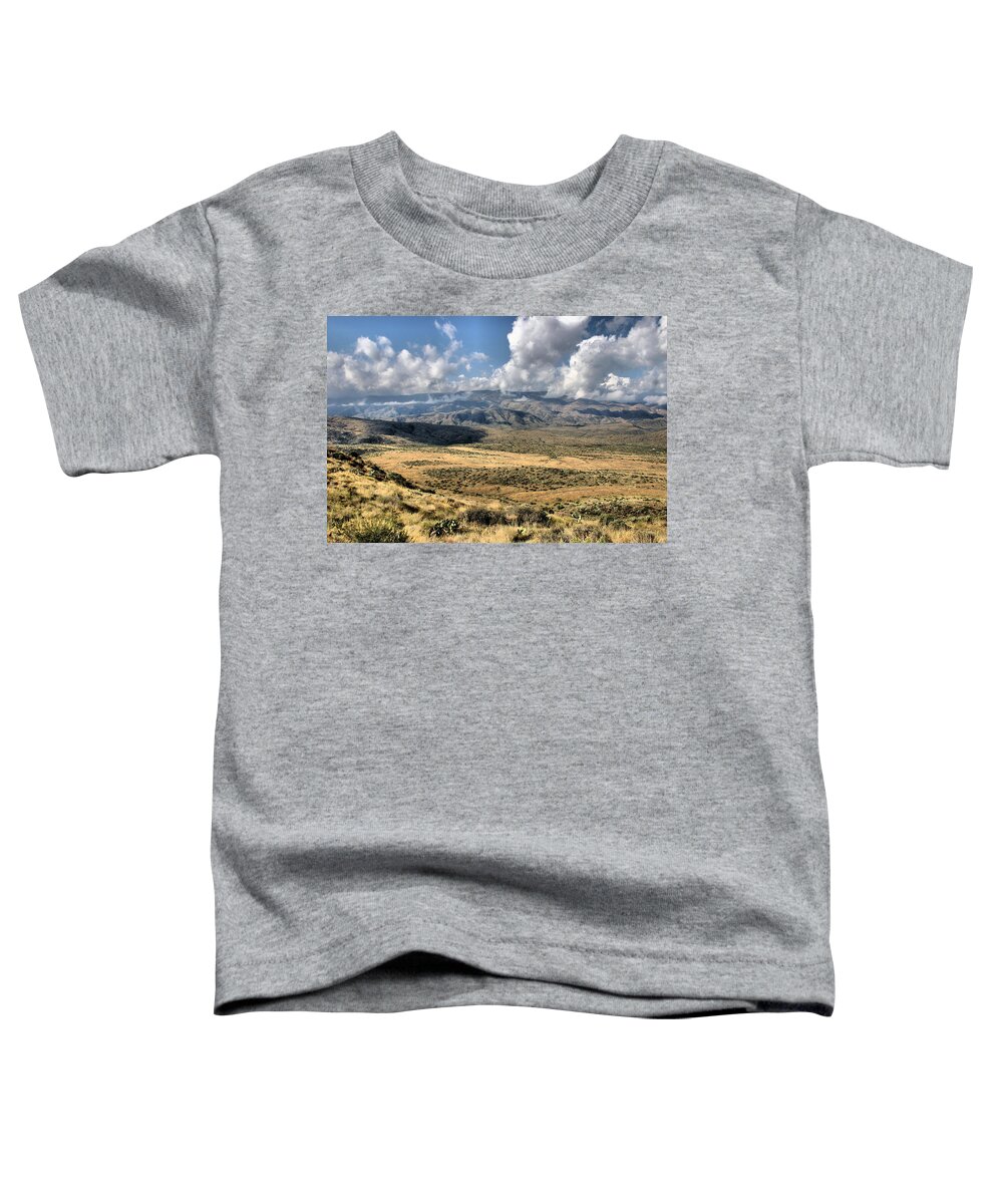 Prairie Toddler T-Shirt featuring the photograph Prairieland by Kristin Elmquist