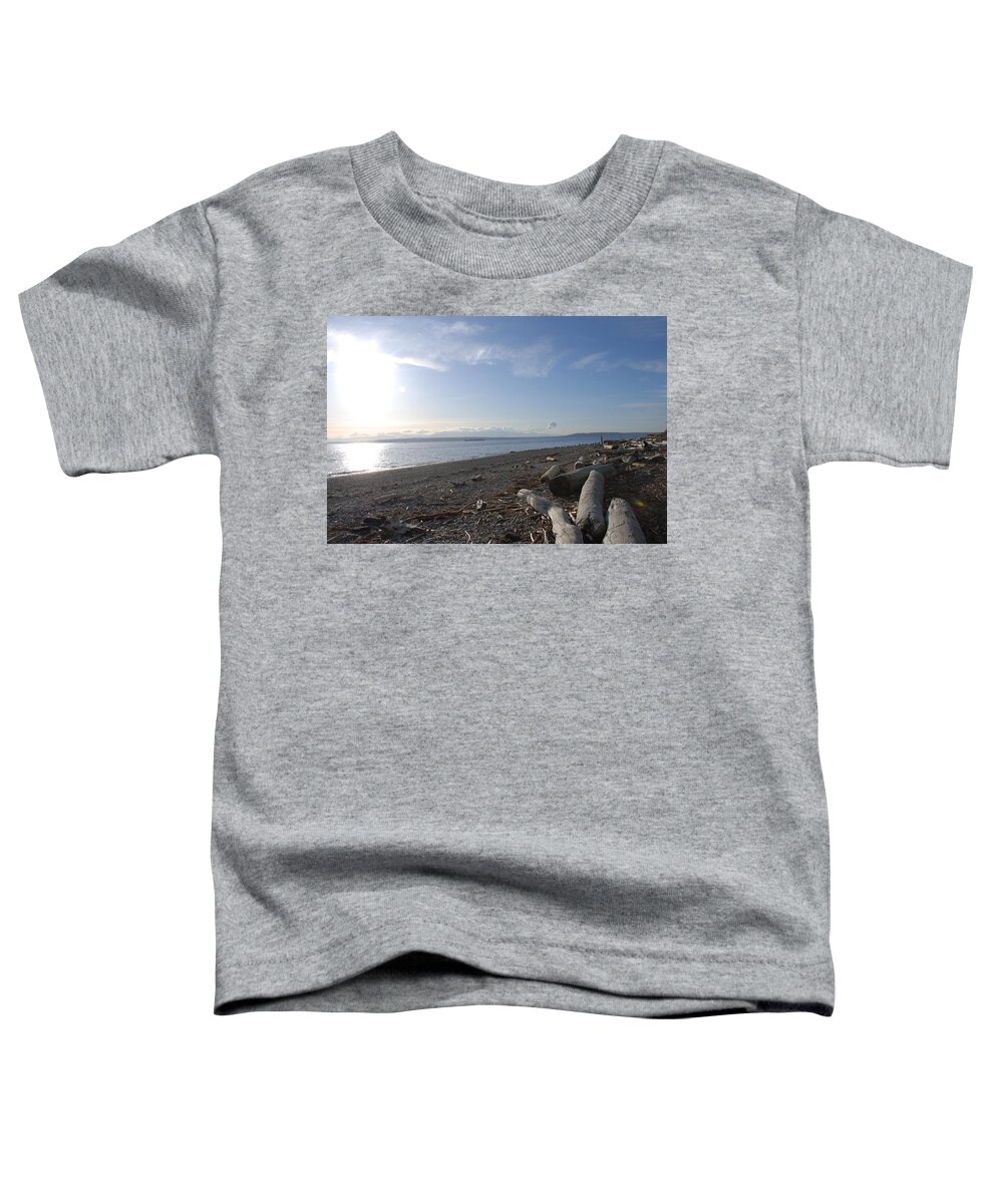 Beach Toddler T-Shirt featuring the photograph Richmond Beach by Michael Merry