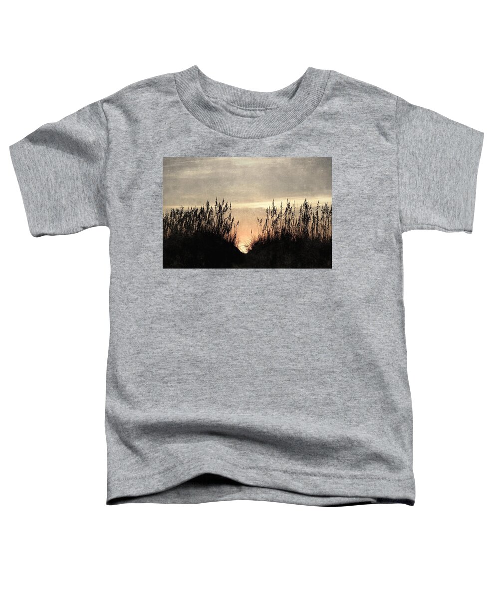 Dunes Toddler T-Shirt featuring the photograph Rise Between The Dunes by Kim Galluzzo