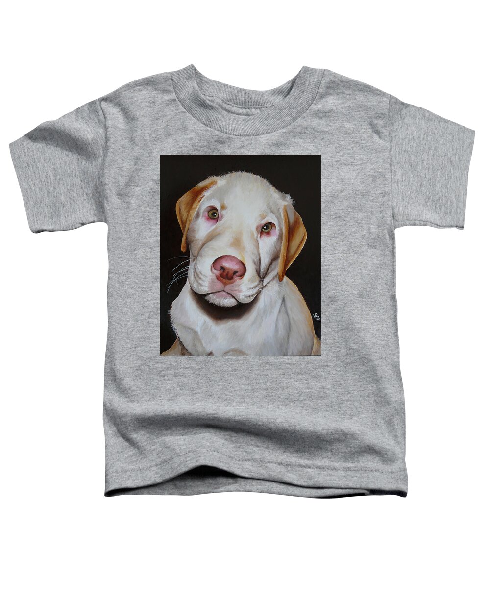 Puppy Toddler T-Shirt featuring the painting Savannah by Vic Ritchey