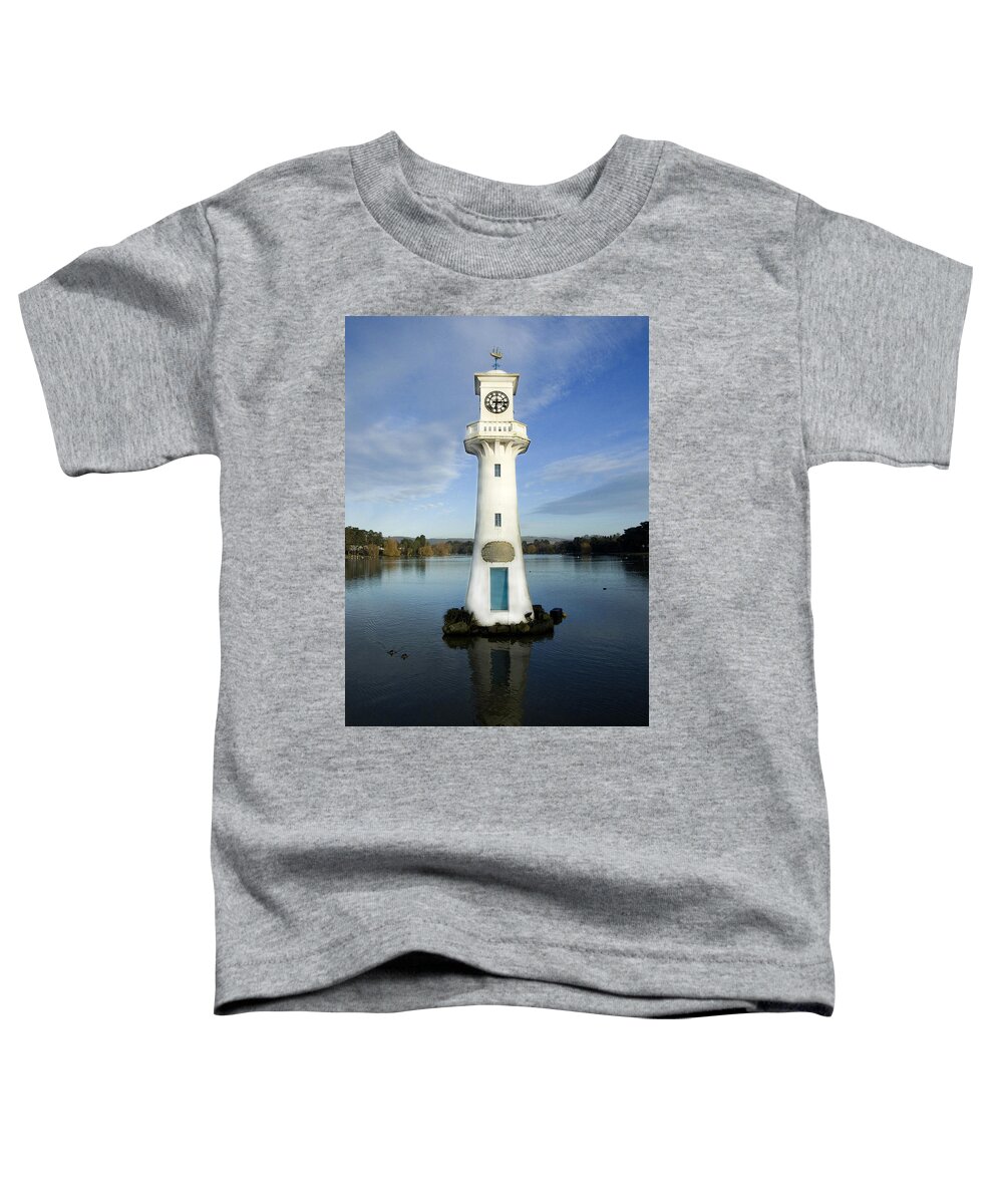 Scott Memorial Toddler T-Shirt featuring the photograph Scott Memorial Roath Park Cardiff by Steve Purnell
