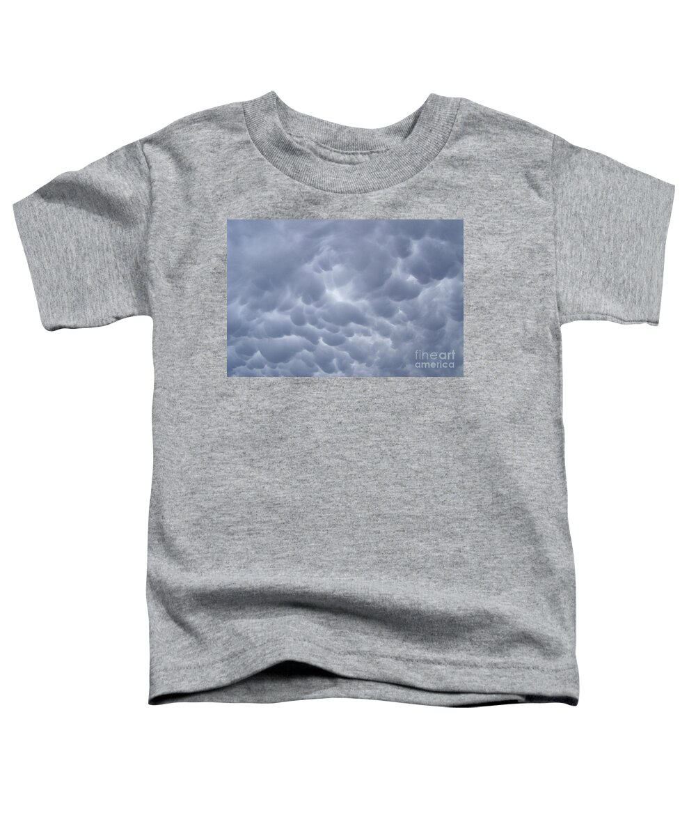 Storm Clouds Toddler T-Shirt featuring the photograph Something Wicked This Way Comes by Dorrene BrownButterfield