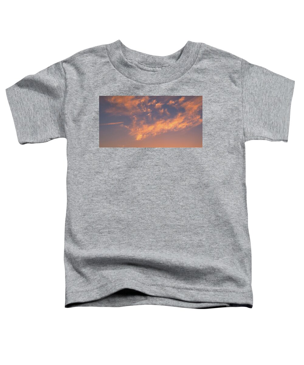 Landscape Toddler T-Shirt featuring the photograph Sunset over the Moscow River by Michael Goyberg