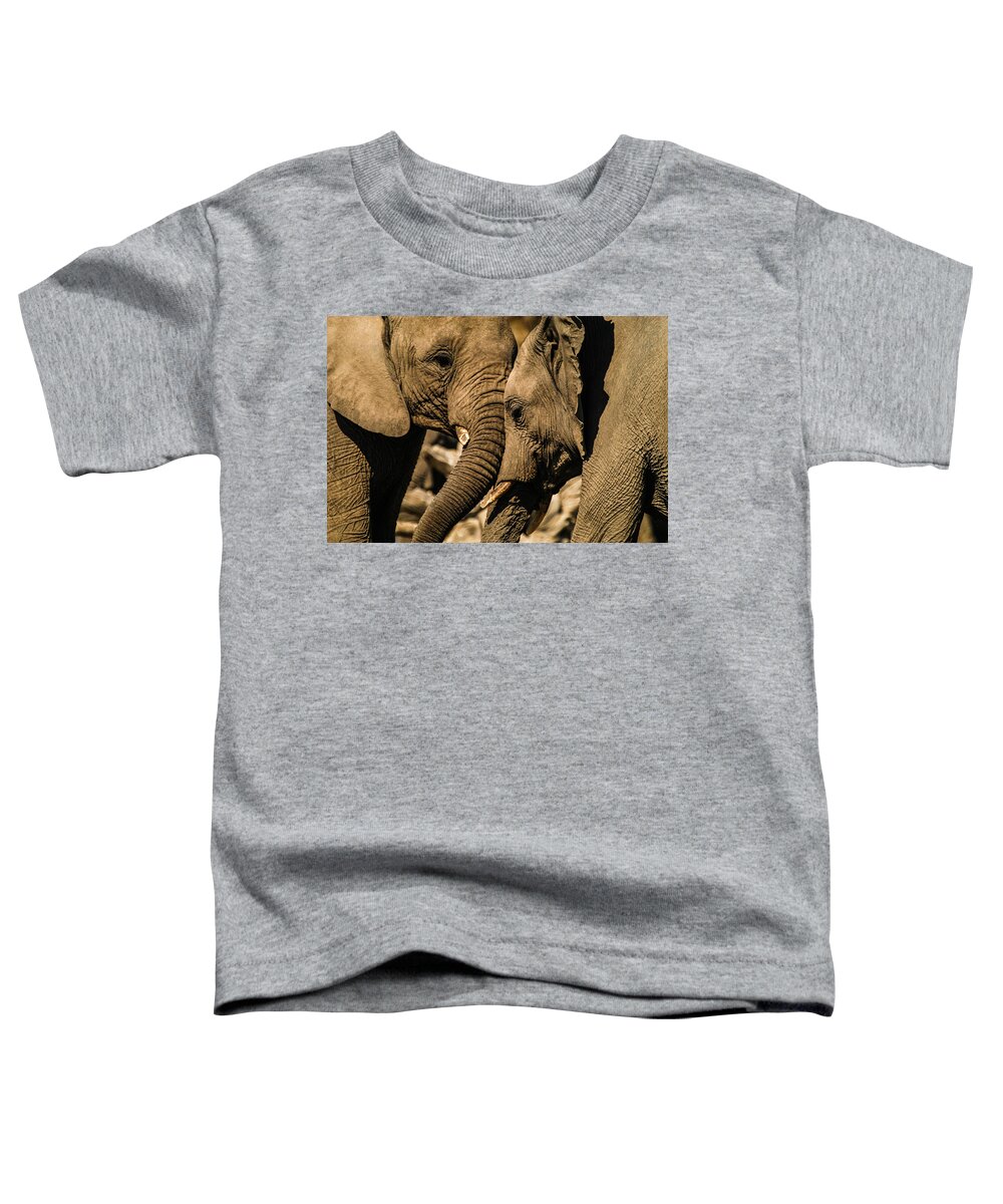Action Toddler T-Shirt featuring the photograph The clash by Alistair Lyne