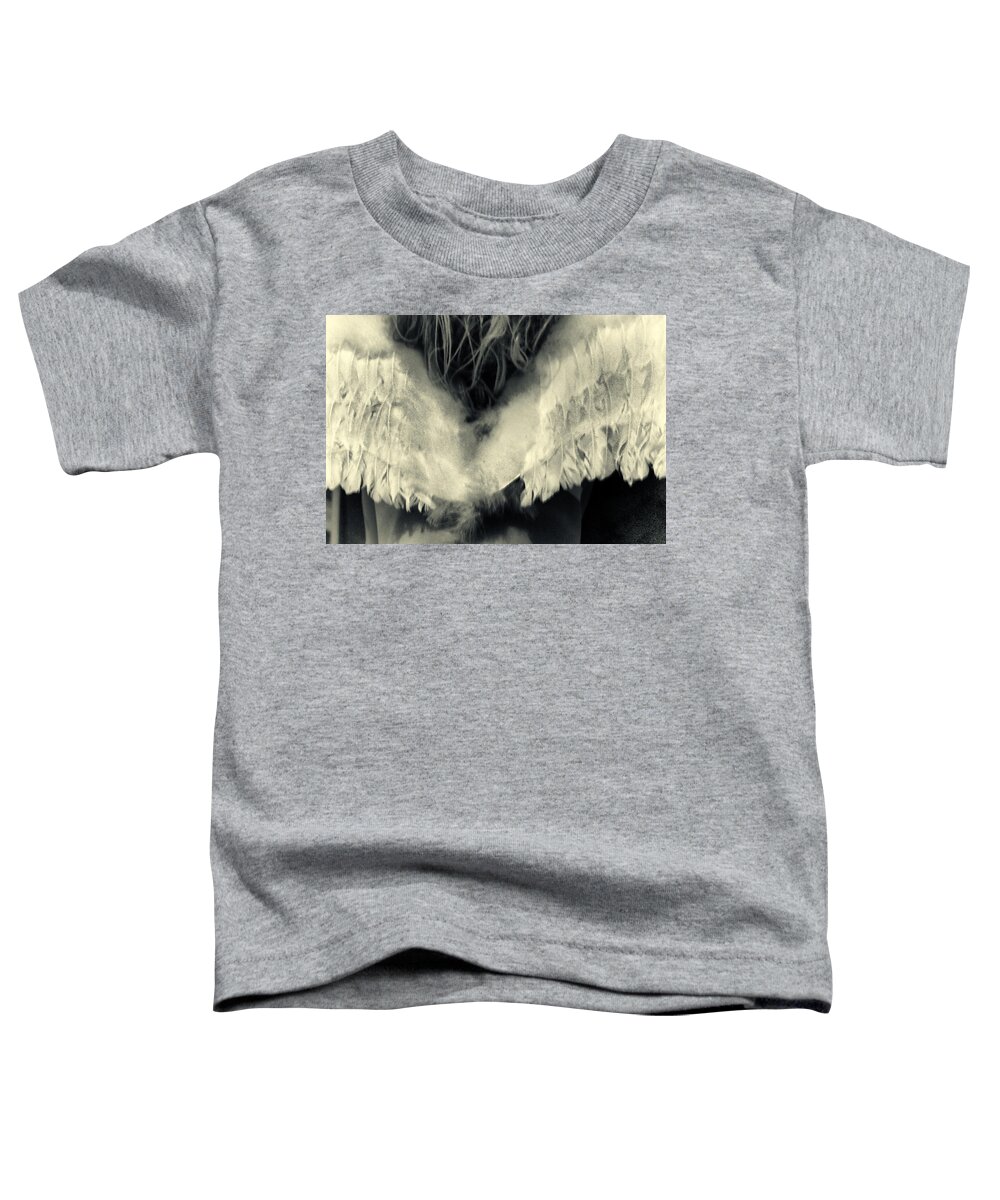 Monochrom Toddler T-Shirt featuring the photograph Angel by Stelios Kleanthous