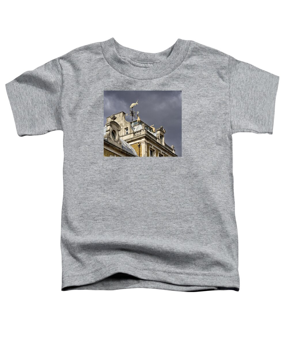 London Toddler T-Shirt featuring the photograph Billingsgate Fish Market London #1 by Shirley Mitchell