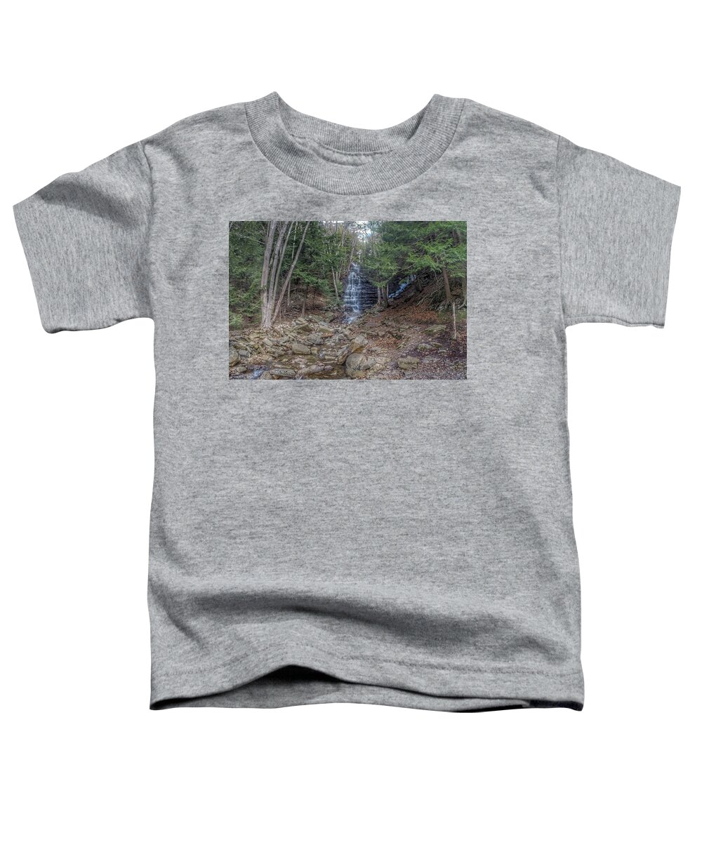 Buttermilk Falls Toddler T-Shirt featuring the photograph Buttermilk Falls by Jackson Pearson