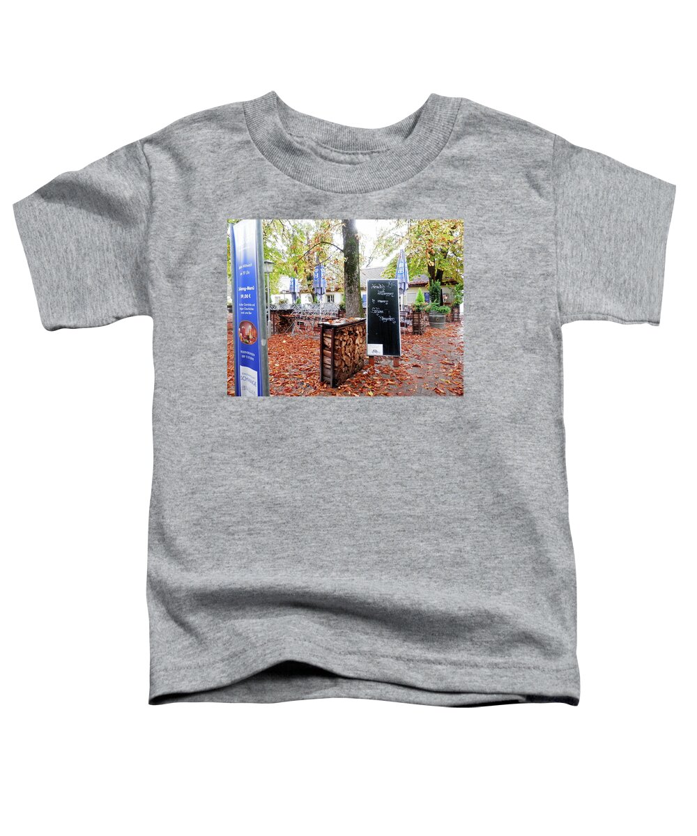 Leaves Toddler T-Shirt featuring the photograph Fallen Leaves #1 by Pema Hou