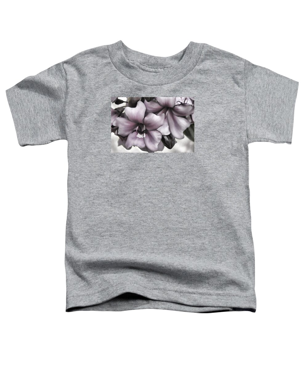 Tropical Toddler T-Shirt featuring the photograph Floral Fantasy II #1 by Leda Robertson