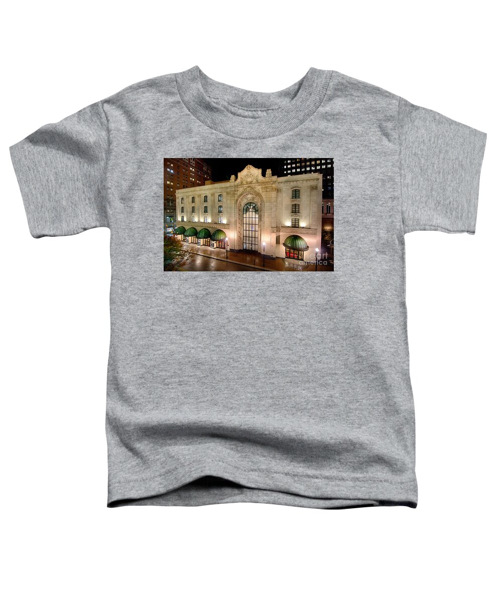 Heinz Hall Toddler T-Shirt featuring the photograph Heinz Hall Pittsburgh Pennsylvania #1 by Amy Cicconi