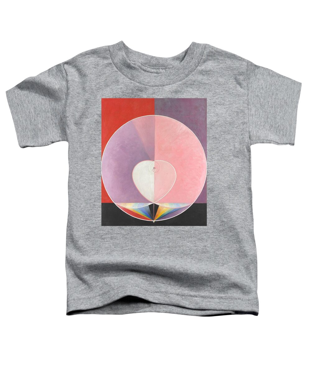 Doves No. 2 Toddler T-Shirt featuring the painting Hilma af Klint #1 by MotionAge Designs