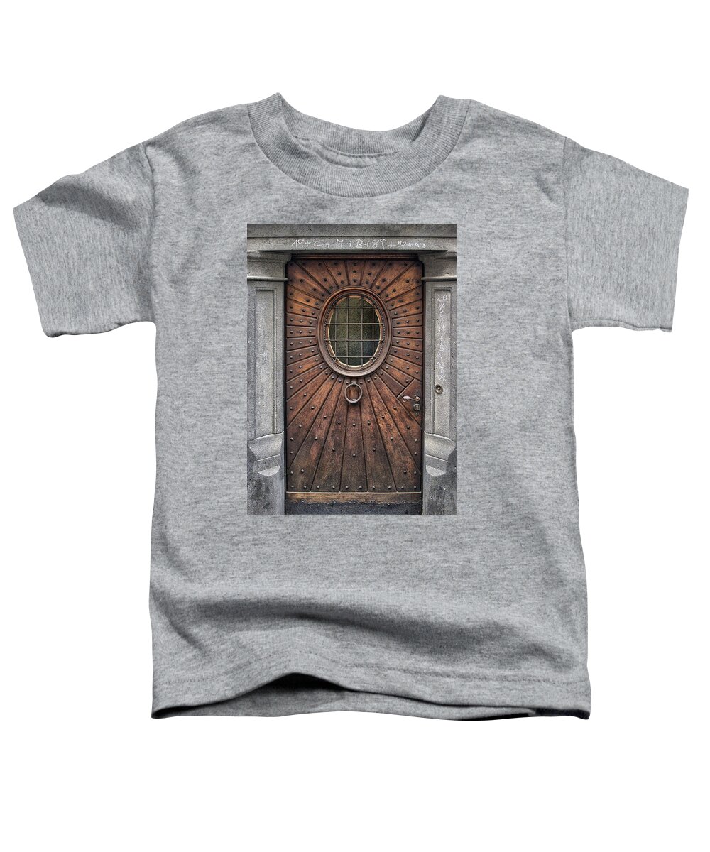 Germany Toddler T-Shirt featuring the photograph Knock Knock #2 by Robert Fawcett