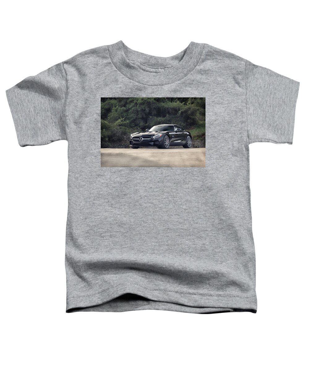 Mercedes Toddler T-Shirt featuring the photograph #Mercedes #AMG #GTS #1 by ItzKirb Photography