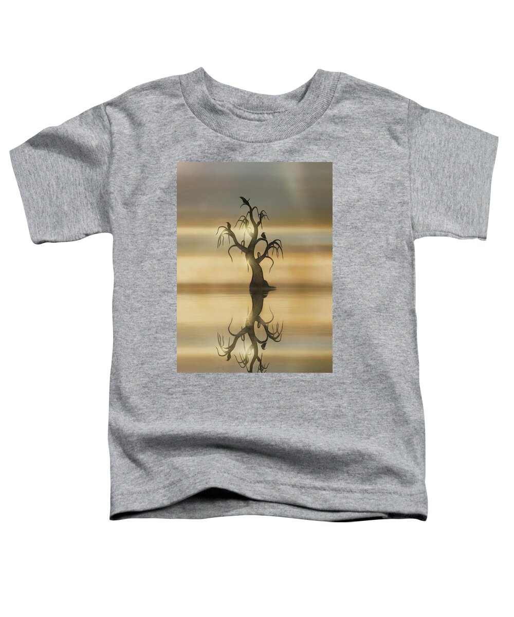 Digital Art Toddler T-Shirt featuring the photograph Once Upon a Time #1 by Debra Boucher