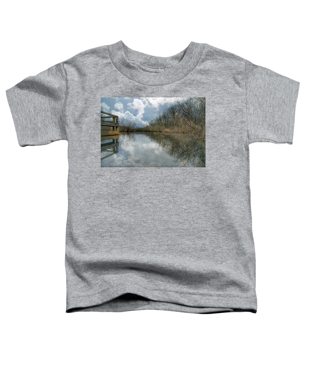 Reflect Toddler T-Shirt featuring the photograph Reflection by Jackson Pearson