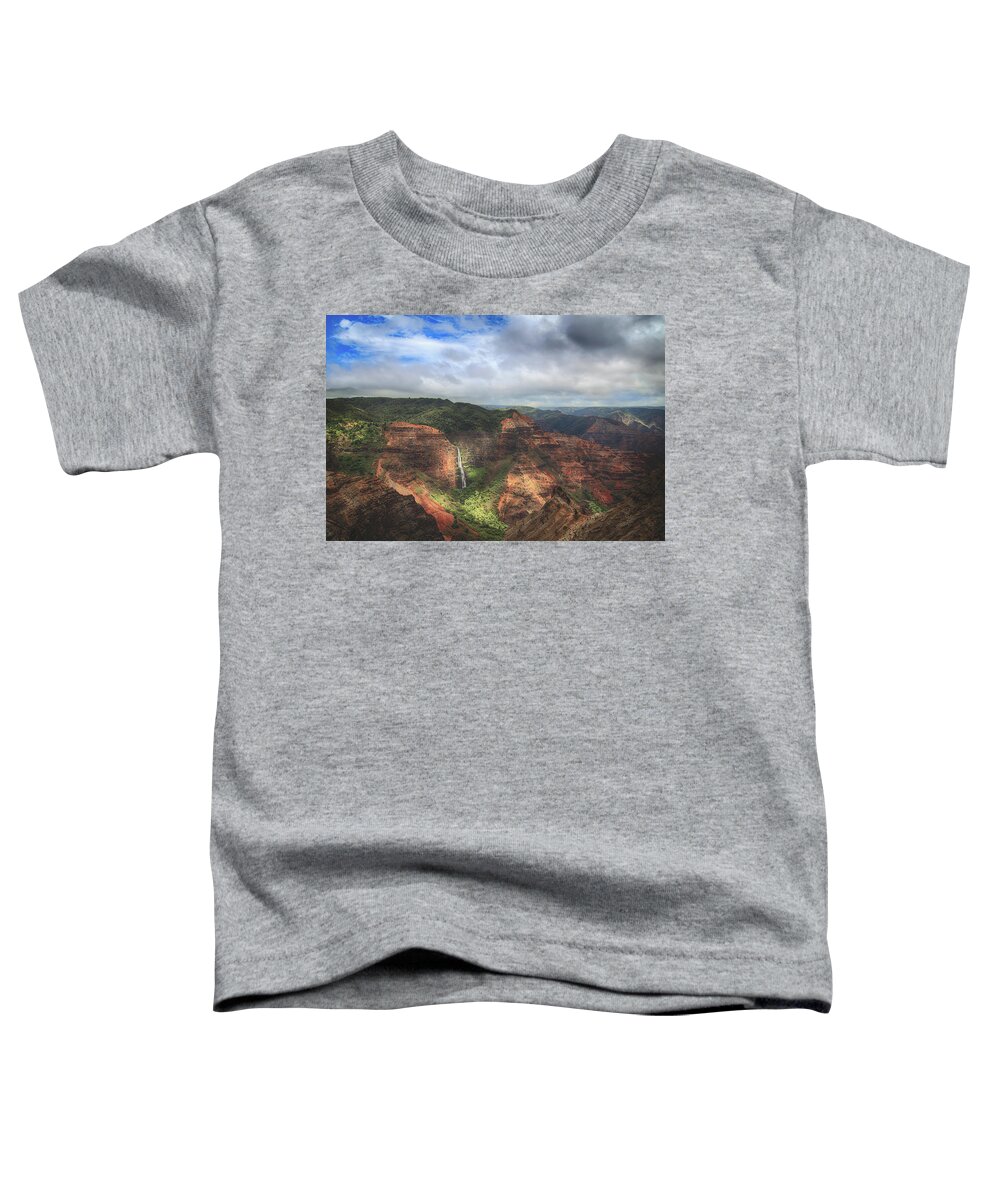 Waimea Canyon Toddler T-Shirt featuring the photograph There Are Wonders by Laurie Search