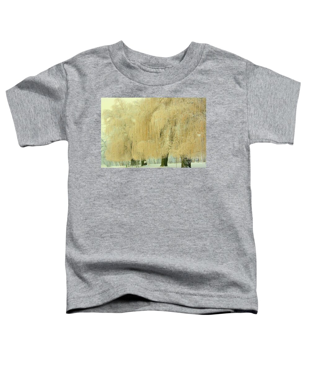 Trees Toddler T-Shirt featuring the photograph Weeping by Julie Lueders 