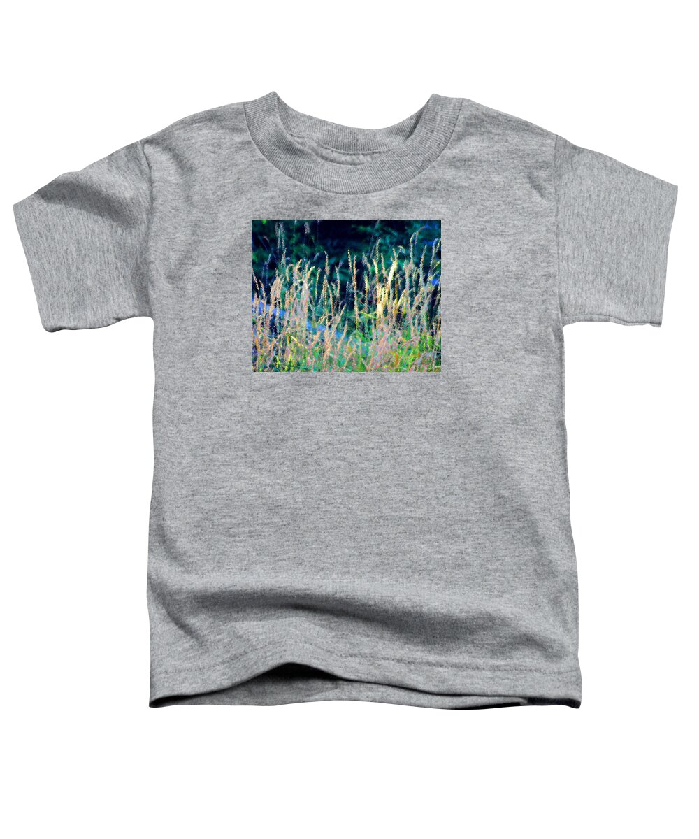 Grass Toddler T-Shirt featuring the photograph 111 by Timothy Bulone