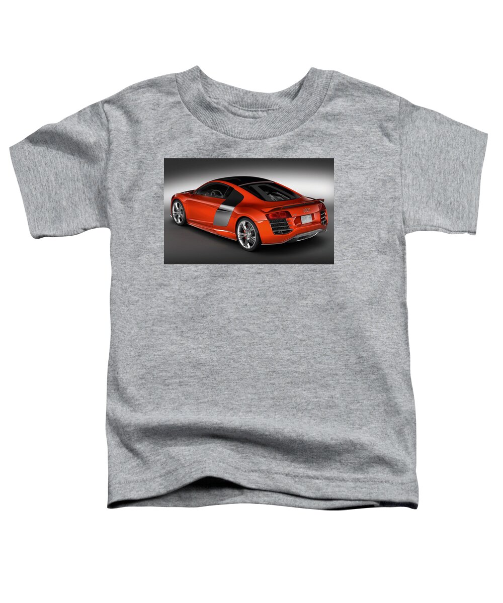 Audi Toddler T-Shirt featuring the digital art Audi #12 by Super Lovely
