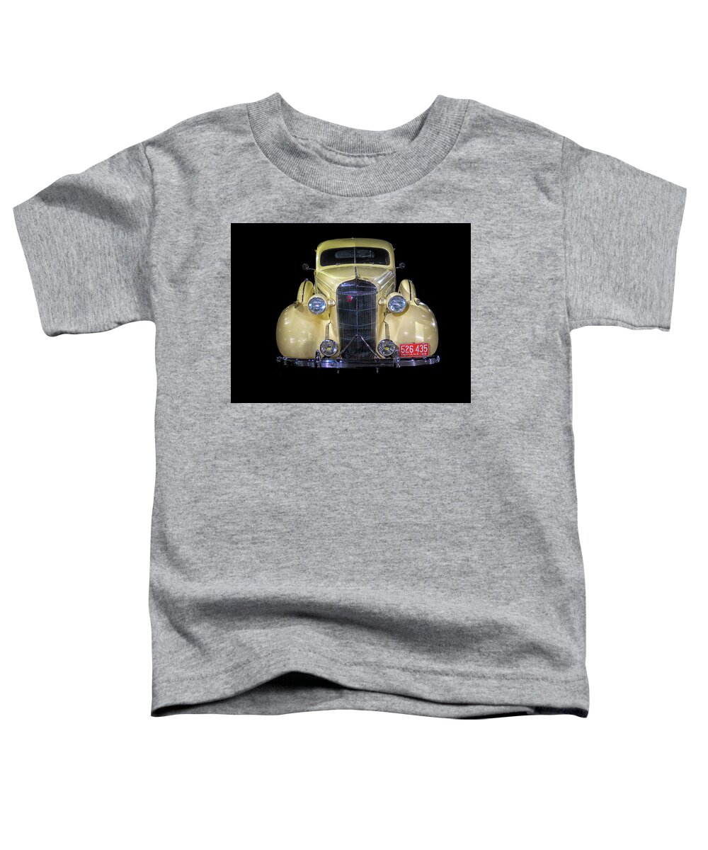 1936 Buick Business Coupe Toddler T-Shirt featuring the photograph 1936 Buick Business Coupe by Dave Mills