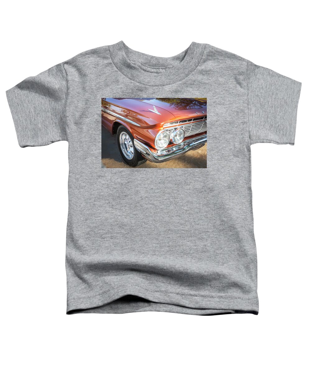 1961 Chevrolet Impala Toddler T-Shirt featuring the photograph 1961 Chevrolet Impala SS #2 by Rich Franco