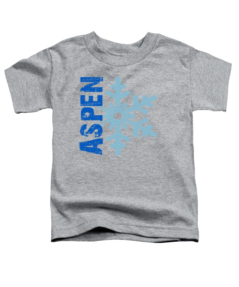 Aspen Toddler T-Shirt featuring the digital art Aspen #2 by David G Paul