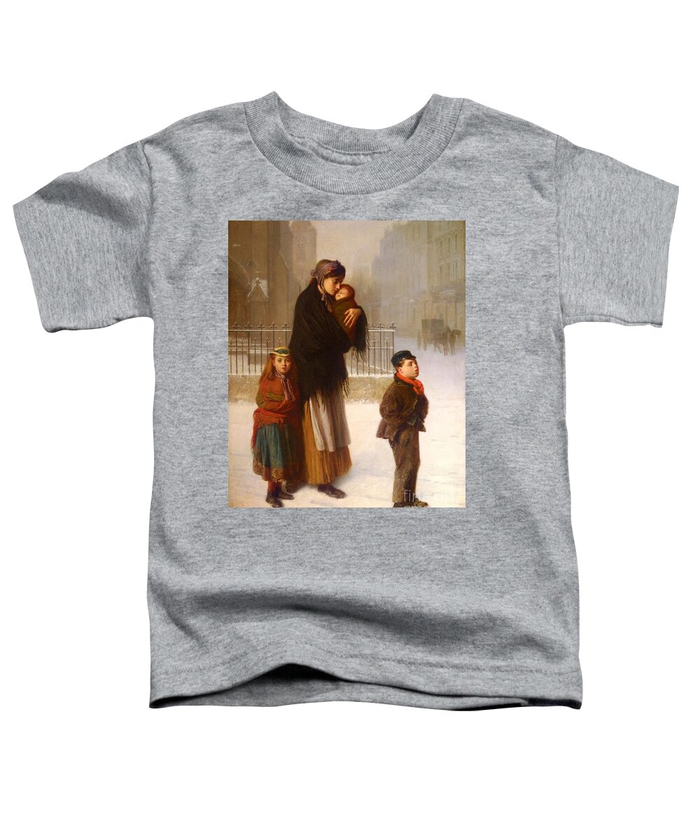 Haynes King - Homeless Toddler T-Shirt featuring the painting Haynes King #2 by MotionAge Designs