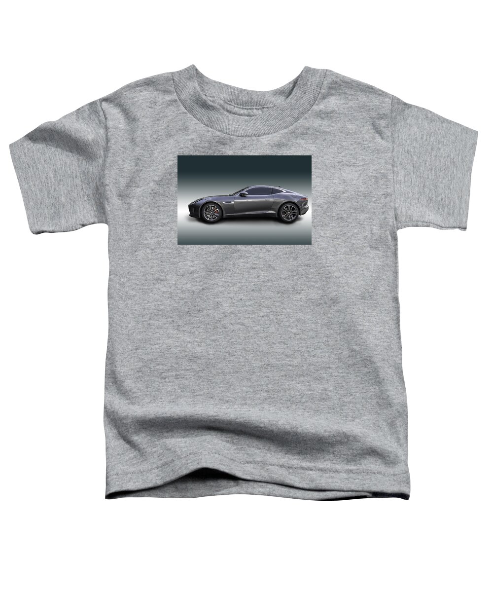 Jaguar Toddler T-Shirt featuring the photograph Jaguar F-Type #2 by Matt Malloy