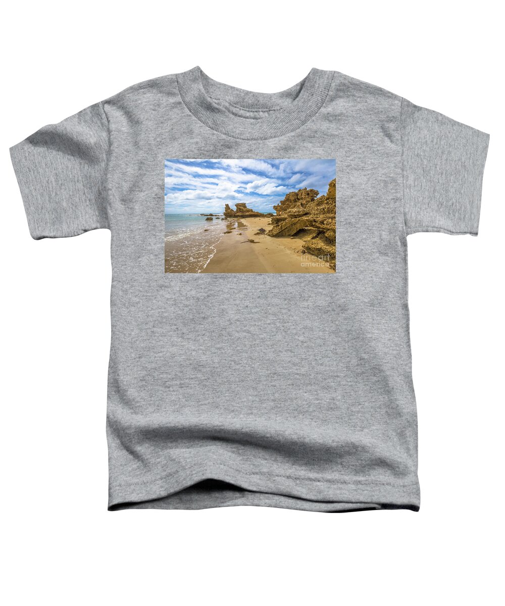 Anglesea Toddler T-Shirt featuring the photograph Roadknight Point Victoria #2 by Benny Marty