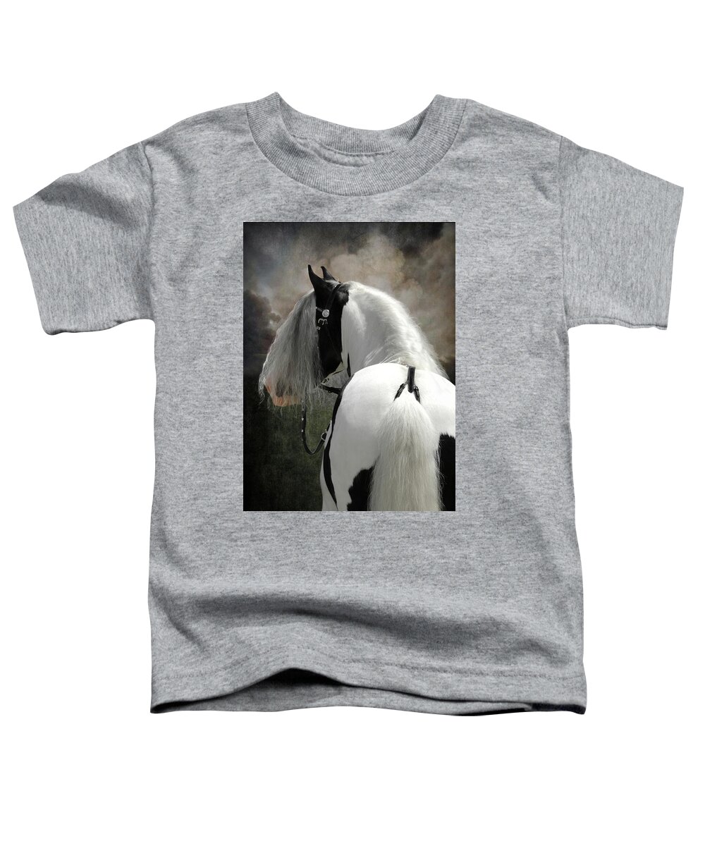Gypsy Toddler T-Shirt featuring the digital art Slainte #2 by Fran J Scott