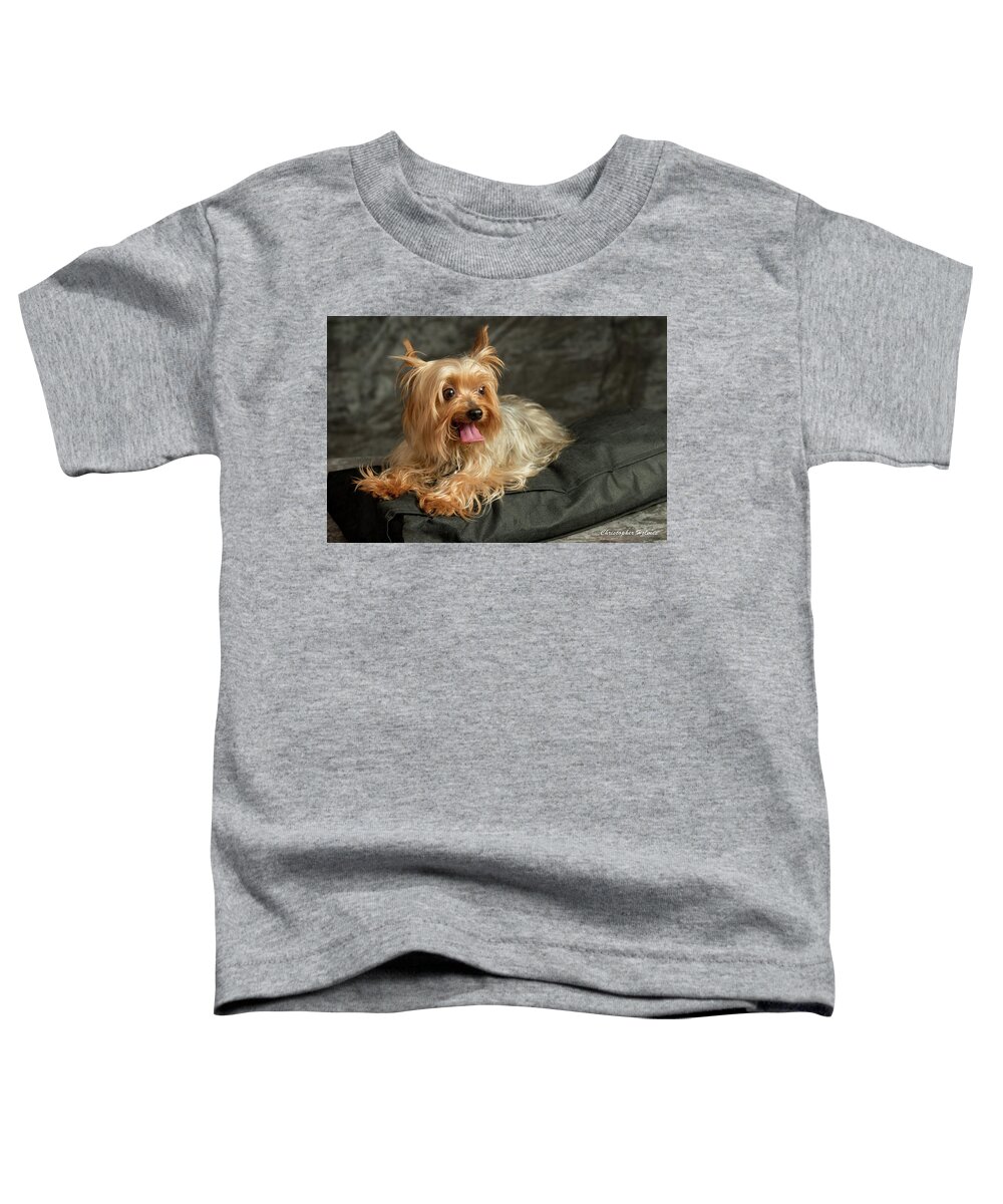 Max Toddler T-Shirt featuring the photograph 20170804_ceh1118 by Christopher Holmes