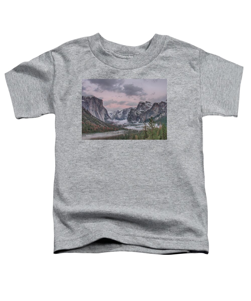 2018 Calendar Toddler T-Shirt featuring the photograph 2018 Yosemite Calendar Cover by Bill Roberts