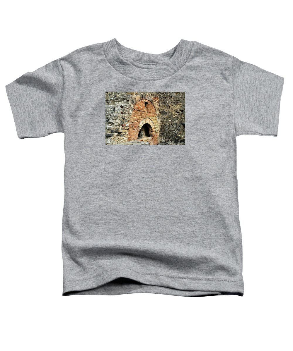 Amalfi Coast Toddler T-Shirt featuring the photograph Pompeii #27 by Donn Ingemie