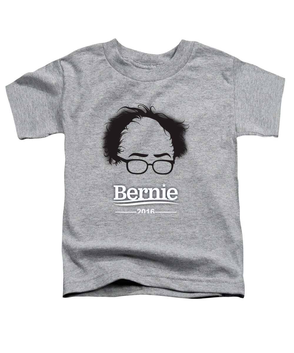 Bernie Sanders Toddler T-Shirt featuring the mixed media Bernie Sanders #3 by Marvin Blaine