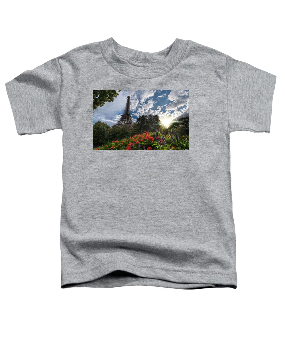 Eiffel Tower Toddler T-Shirt featuring the photograph Eiffel Tower #3 by Mariel Mcmeeking