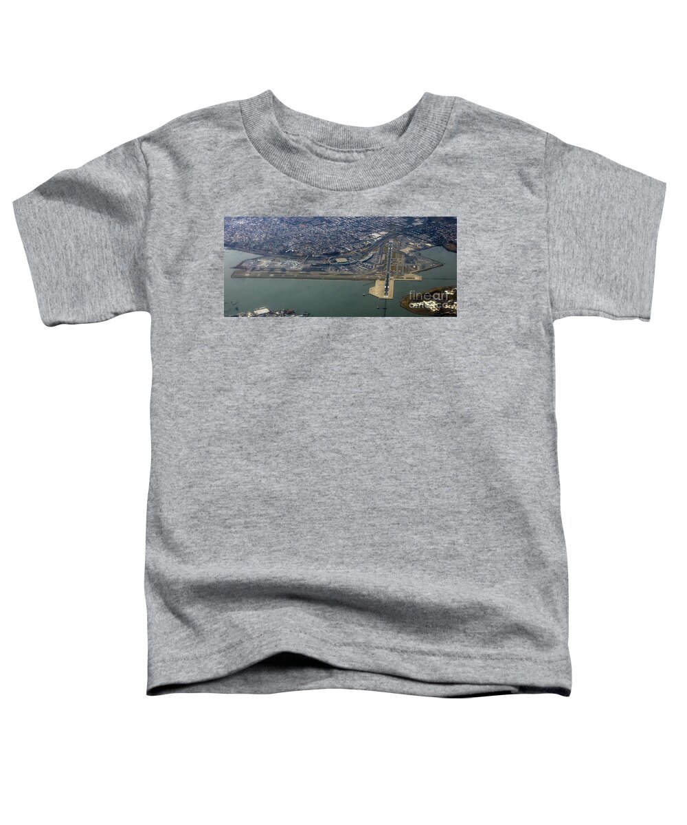 Laguardia Airport Toddler T-Shirt featuring the photograph LaGuardia Airport #7 by David Oppenheimer