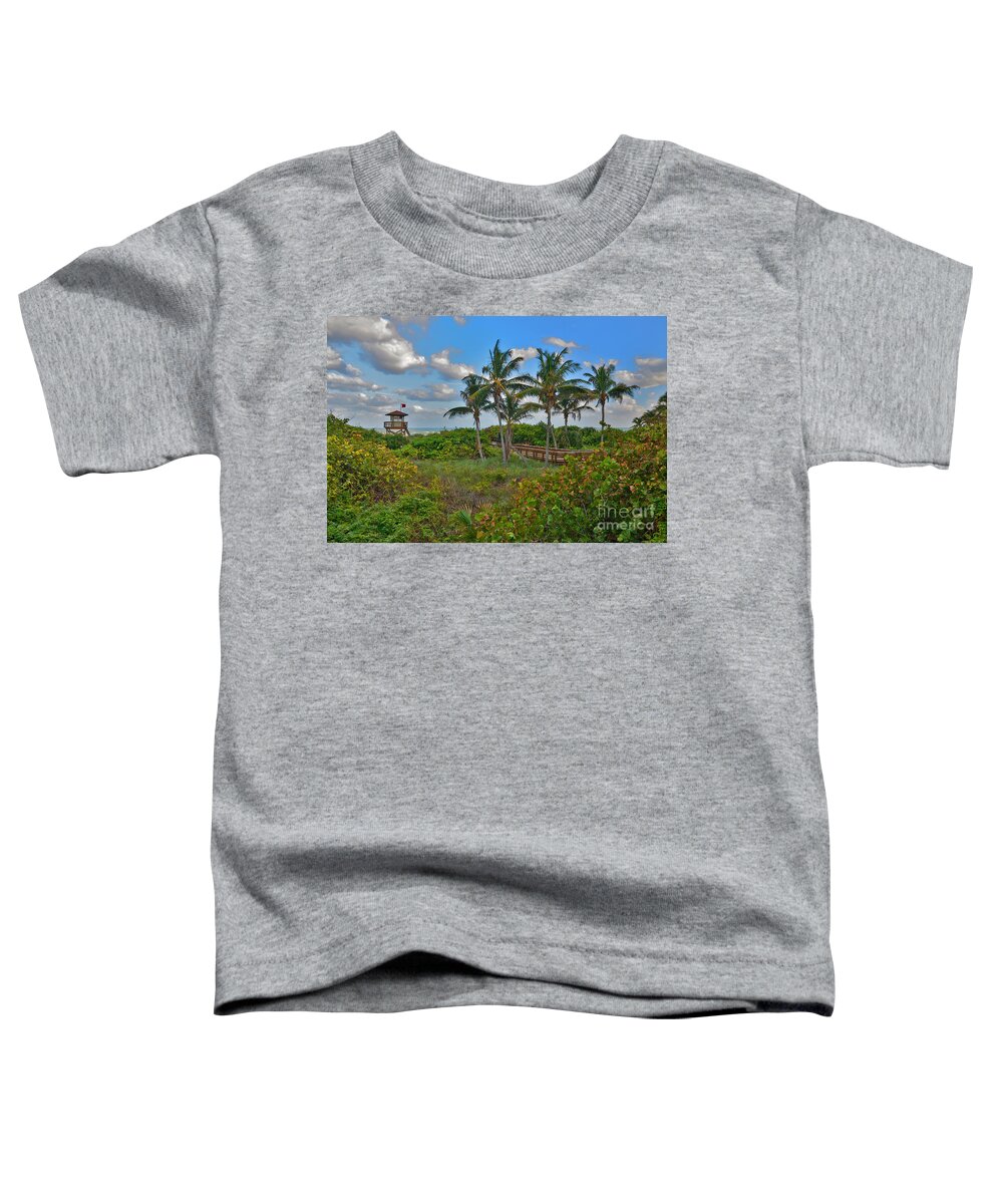Ocean Reef Park Toddler T-Shirt featuring the photograph 35- Paradise Found by Joseph Keane