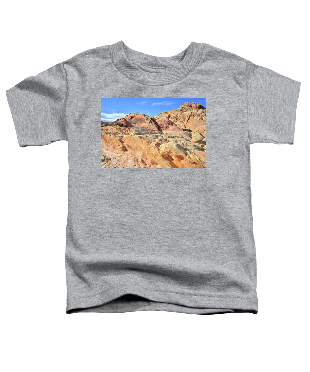 Valley Of Fire State Park Toddler T-Shirt featuring the photograph Rainbow Vista Area - Valley of Fire #2 by Ray Mathis