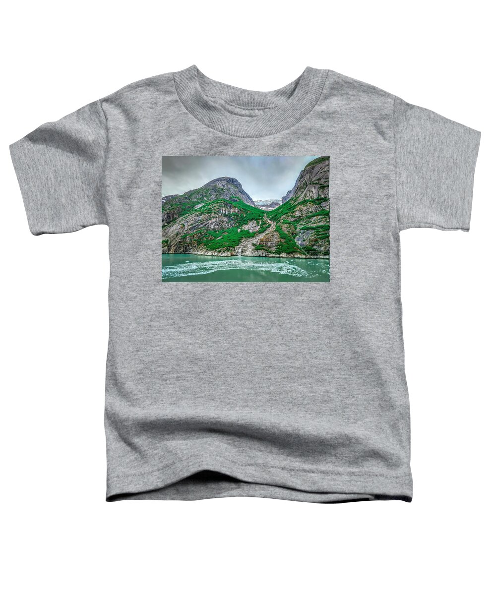 Mountain Toddler T-Shirt featuring the photograph Inside Passage Mountain Views Around Ketchikan Alaska #5 by Alex Grichenko