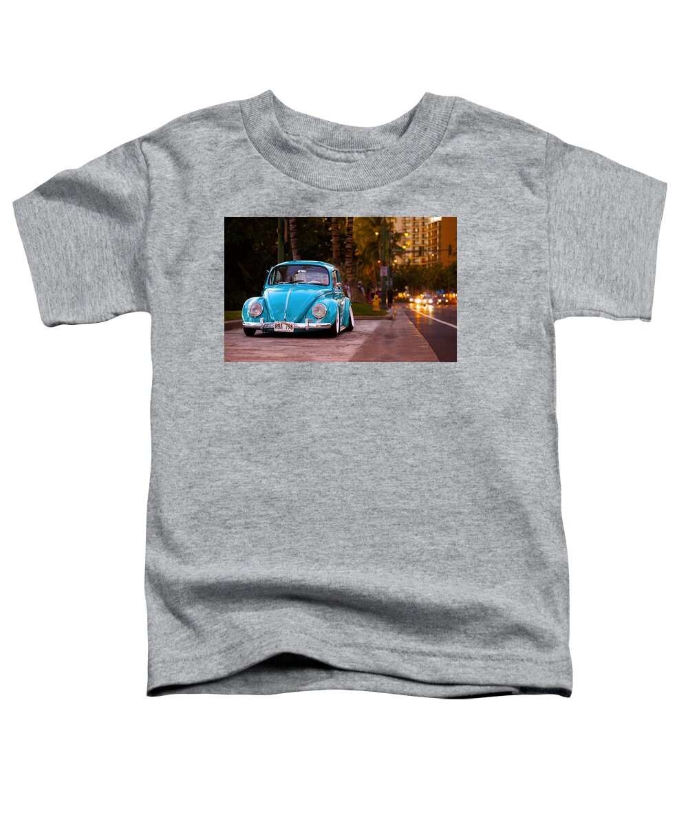 Volkswagen Beetle Toddler T-Shirt featuring the photograph Volkswagen Beetle #5 by Mariel Mcmeeking