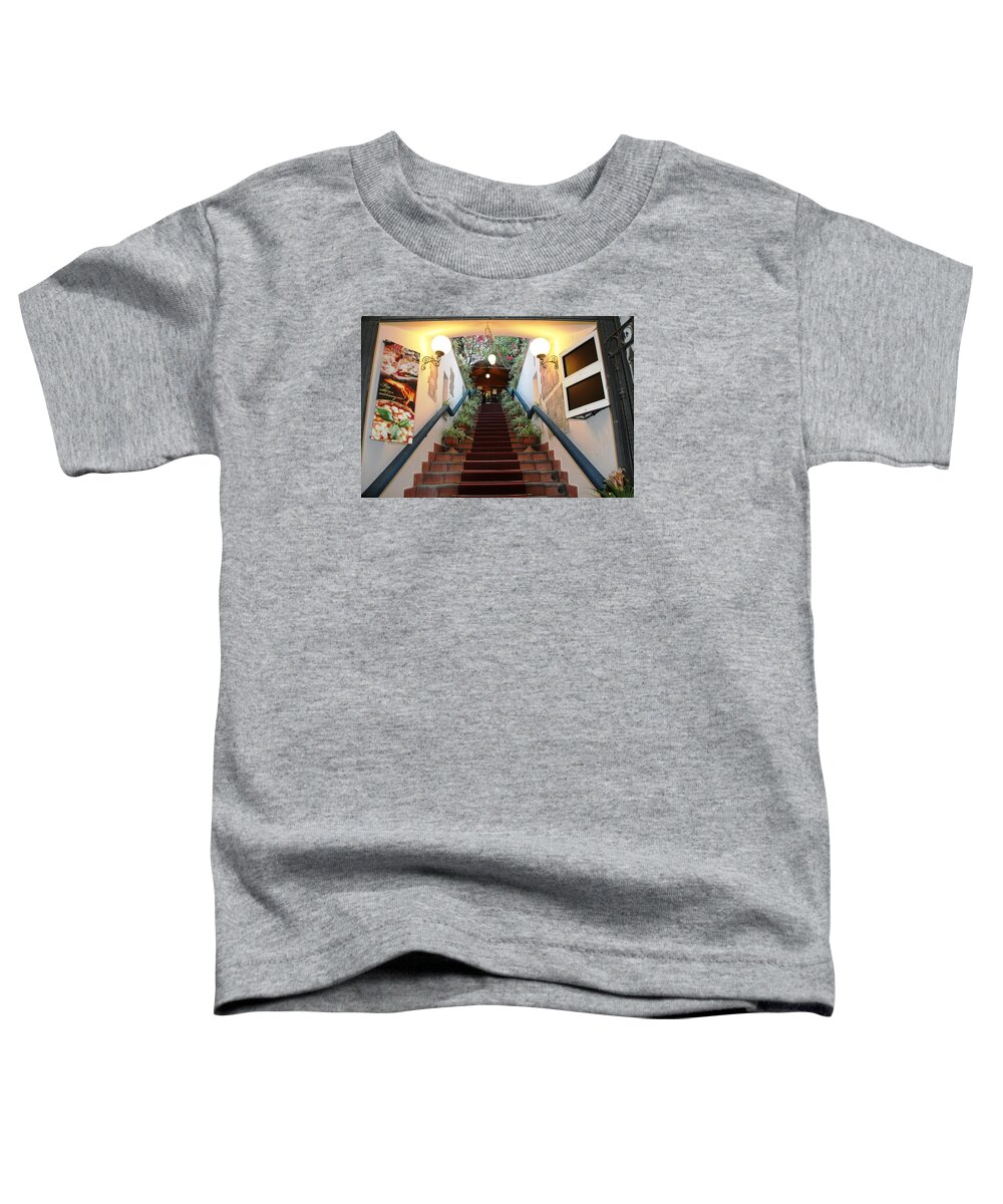 Amalfi Coast Toddler T-Shirt featuring the photograph Sorrento #11 by Donn Ingemie