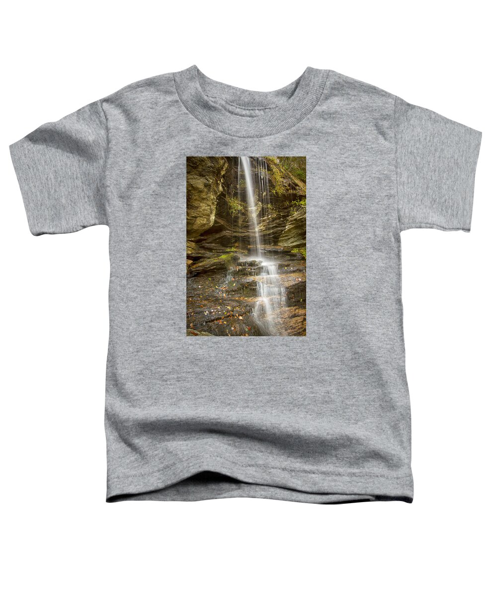 Window Falls Toddler T-Shirt featuring the photograph A Look at Window Falls by Bob Decker