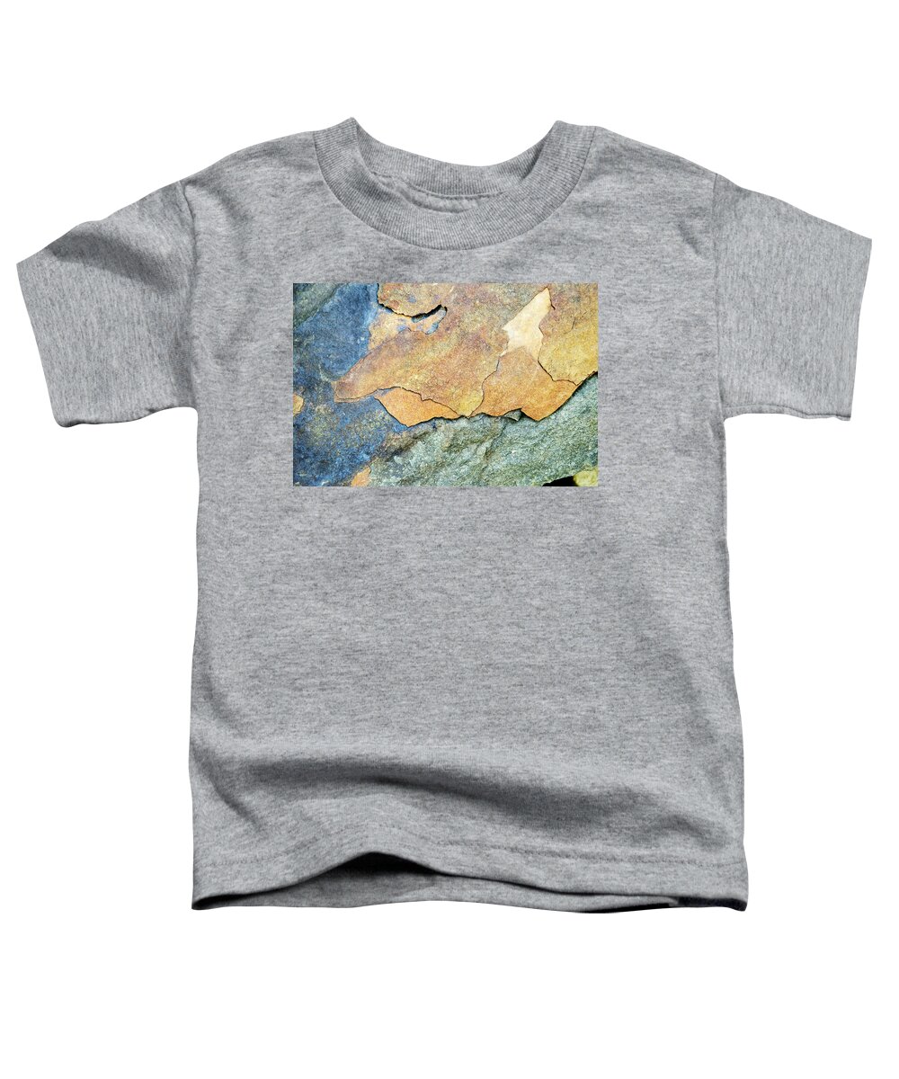 Abstract Rock Toddler T-Shirt featuring the photograph Abstract Rock by Christina Rollo