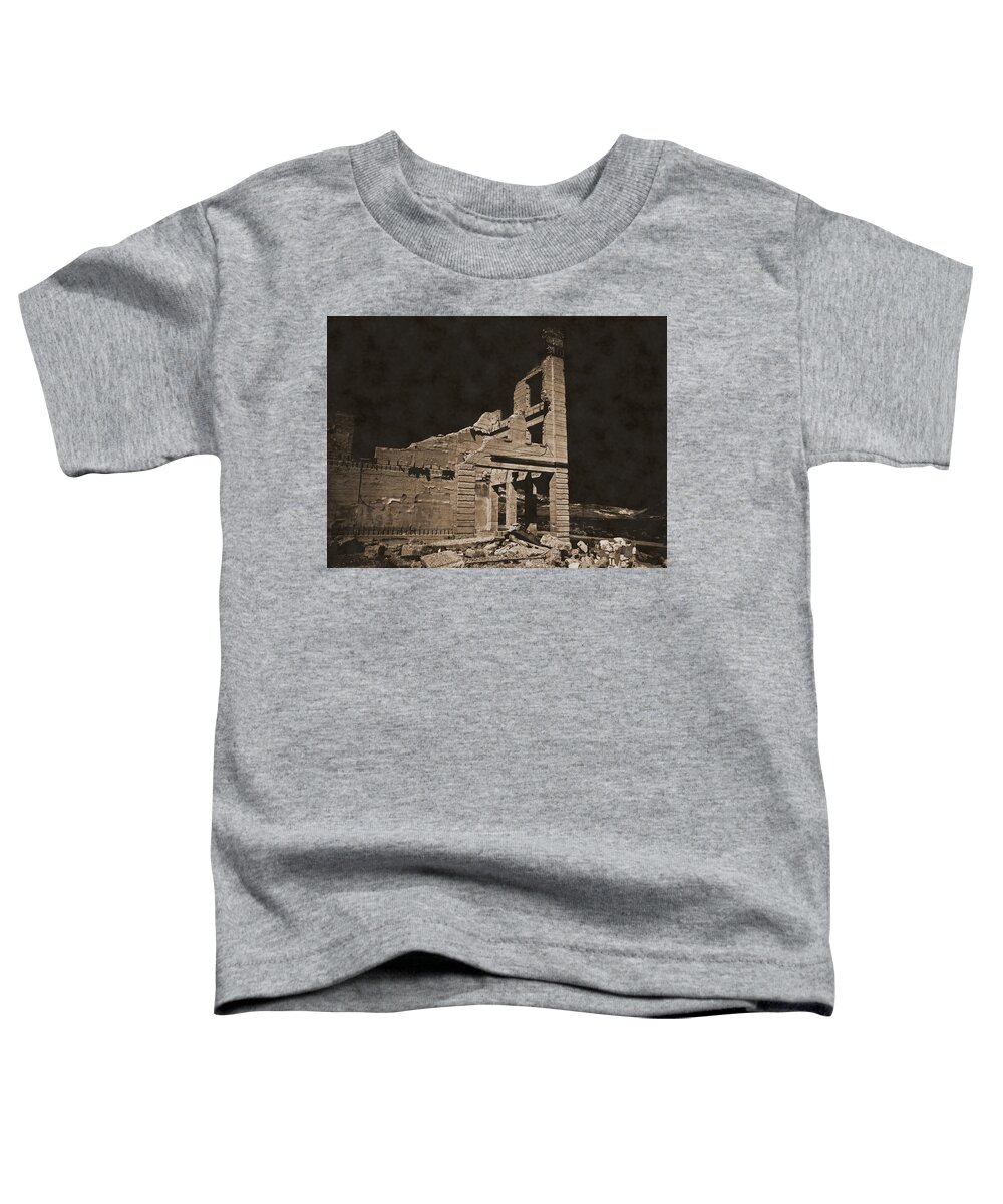 Infrared Toddler T-Shirt featuring the photograph After People by Jim Cook