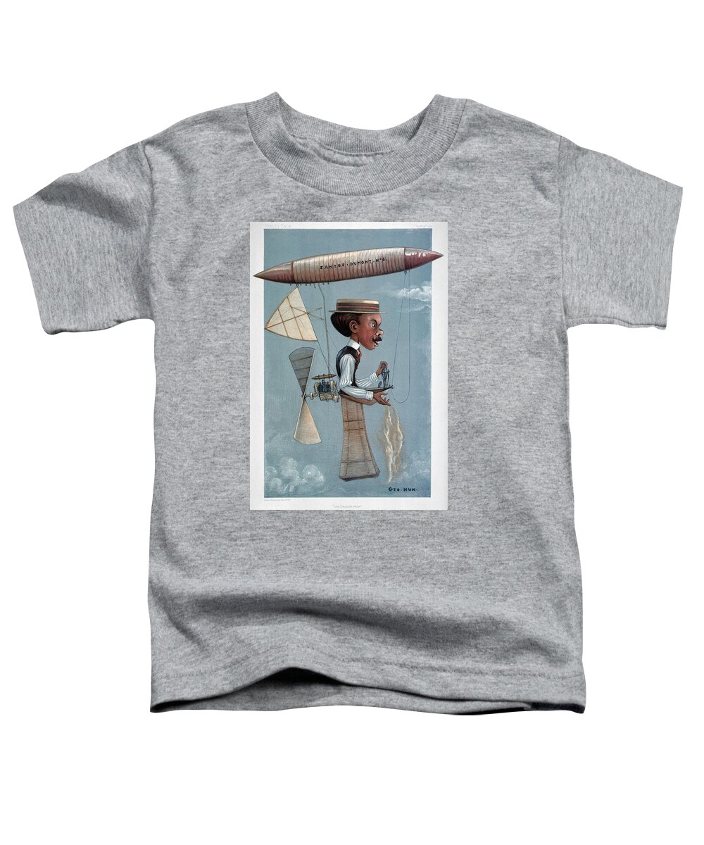 1901 Toddler T-Shirt featuring the photograph Alberto Santos-dumont by Granger