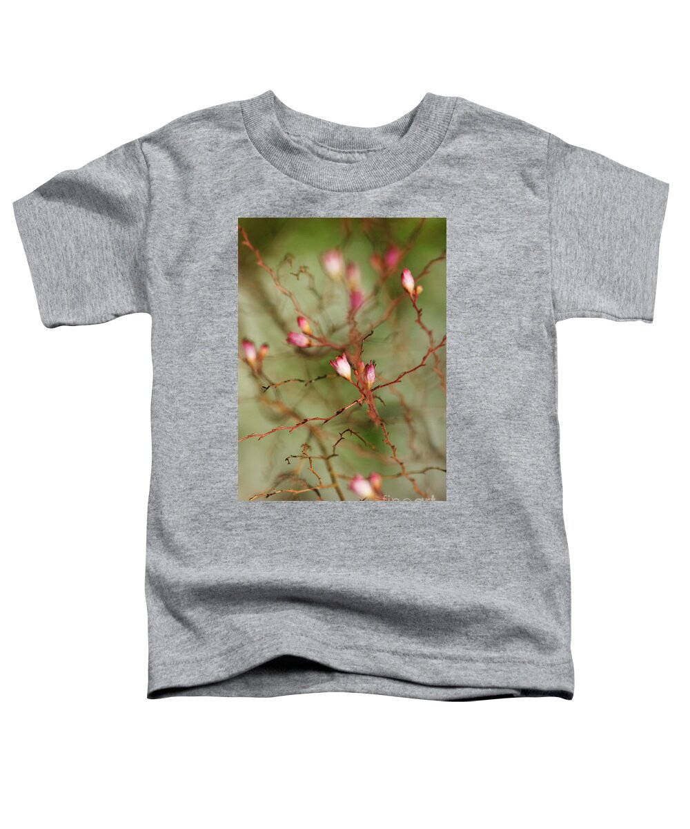 Flower Toddler T-Shirt featuring the photograph All Things Connected by Linda Shafer